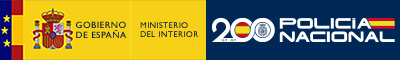 Logotipo Gobierno de España. Ministerio del Interior. Policía Nacional