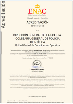Acreditación 554/ei853